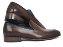 Paul Parkman (FREE Shipping) Perforated Leather Loafers Brown (ID