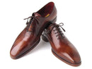 Paul Parkman (FREE Shipping) Plain Toe Brown Calfskin Oxfords (ID