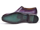 Paul Parkman (FREE Shipping) Side Lace Oxfords Purple (ID