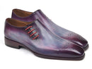 Paul Parkman (FREE Shipping) Side Lace Oxfords Purple (ID