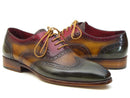 Paul Parkman (FREE Shipping) Three Tone Wingtip Oxfords (ID