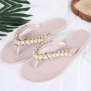 Pearl Bead Summer Beach  Flip Flops AExp