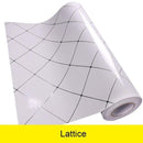 Pearl White DIY Decorative Film PVC Self adhesive Wall paper Furniture Renovation Stickers Kitchen Cabinet Waterproof Wallpaper JadeMoghul Inc.
