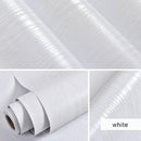 Pearl White DIY Decorative Film PVC Self adhesive Wall paper Furniture Renovation Stickers Kitchen Cabinet Waterproof Wallpaper JadeMoghul Inc.
