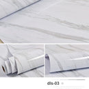 Pearl White DIY Decorative Film PVC Self adhesive Wall paper Furniture Renovation Stickers Kitchen Cabinet Waterproof Wallpaper JadeMoghul Inc.