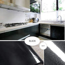 Pearl White DIY Decorative Film PVC Self adhesive Wall paper Furniture Renovation Stickers Kitchen Cabinet Waterproof Wallpaper JadeMoghul Inc.