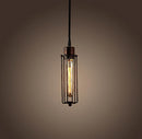 Pendant Lights Pendant Lighting - Lorelei 1-light Adjustable Height Antique Edison Pendant with Bulb HomeRoots