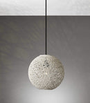 Pendant Lights Rustic Pendant Lighting - 11" X 11" X 10" Natural Shade Small Pendant HomeRoots
