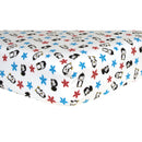 Penguin Deluxe Flannel Fitted Crib Sheet-SEASON-JadeMoghul Inc.