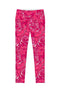 Peony Blaze Lucy Pink Floral Performance Leggings - Women-Peony Blaze-XS-Fuchsia/Pink-JadeMoghul Inc.