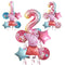 Peppa Pig Party Balloon Decor