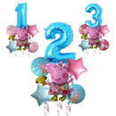 Peppa Pig Party Balloon Decor