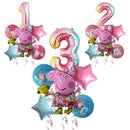 Peppa Pig Party Balloon Decor