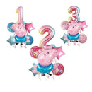 Peppa Pig Party Balloon Decor