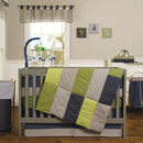 Perfectly Preppy 3 Piece Crib Bedding Set-PERF PREP-JadeMoghul Inc.