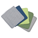 Perfectly Preppy 5 Pack Wash Cloth Set-PERF PREP-JadeMoghul Inc.