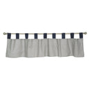 Perfectly Preppy Window Valance-PERF NVY-JadeMoghul Inc.