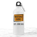 Personalized Water Bottles Best... White Water Bottle