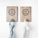 Personalized Couple Gifts Couples Wreath Peg Hook