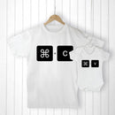 Personalized Gifts For Dad - Daddy and Me Command+V Set