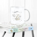 Personalised Mugs Guess How Much I Love You Sitting Little Nutbrown Hare Mug