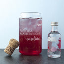 Personalized Glasses - Guilty Pleasure Can Glass