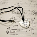 Cheap Personalized Gifts I Pick You Plectrum Pendant