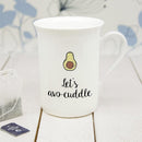 Personalized Coffee Mugs Let's Avo-Cuddle Bone China Mug