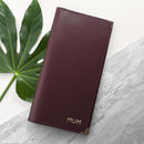 Personalized Wallets Luxury Leather Travel Wallet