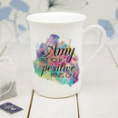 Personalized Coffee Mugs Positive Pants Bone China Mug