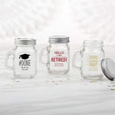 Personalized Coasters Personalized 4 oz. Mini Mason Mug Shot Glass with Lid - Celebration Kate Aspen