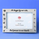 Personalized Gifts By Type Pet Memorial frame 6 x 4 silver Fashioncraft