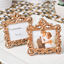 Personalized Gifts By Type Rose Gold Baroque style frame favor Fashioncraft