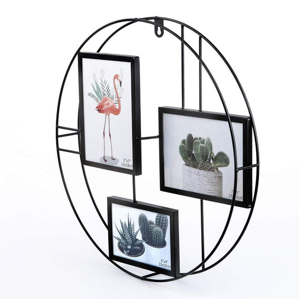 Personalized Gifts By Type Round wire collage frame - 3 openings Fashioncraft