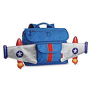 Personalized Gifts For Kids Small Personalized Kids Backpack - Blue Rocket (Pack of 1) JM Weddings