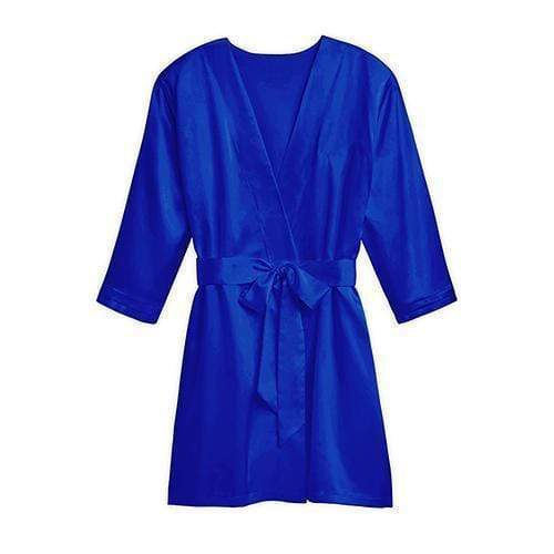 Personalized Gifts for Women Silky Kimono Robe - French Blue 3XL - 4XL (Pack of 1) JM Weddings