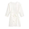 Personalized Gifts for Women Silky Kimono Robe - White 3XL - 4XL (Pack of 1) JM Weddings