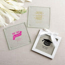 Personalized Glass Coaster - Celebration (Set of 12)-Personalized Coasters-JadeMoghul Inc.