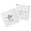 Personalized Glass Coaster Favor-Popular Wedding Favors-JadeMoghul Inc.