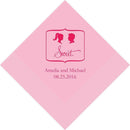 Personalized Paper Napkins Printed Napkins Luncheon Wine (Pack of 1) Weddingstar