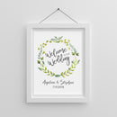 Personalized Poster (18x24) - Botanical Garden-Wedding Ceremony Accessories-JadeMoghul Inc.