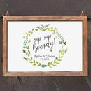 Personalized Sign (18x12) - Botanical Garden-Wedding Signs-JadeMoghul Inc.