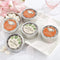 Personalized Silver Round Candy Tin - Born To Be Wild Baby Shower Collection (2 Sets)-Bridal Shower Decorations-JadeMoghul Inc.