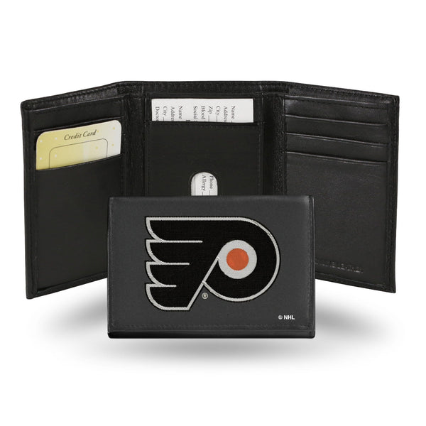 Trifold Wallet Philadelphia Flyers Embroidered Trifold