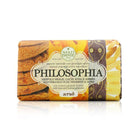 Philosophia Natural Soap - Scrub - Mediterranean Plum, Persimmon & Amber With Bran & Walnut Granules - 250g-8.8oz-All Skincare-JadeMoghul Inc.