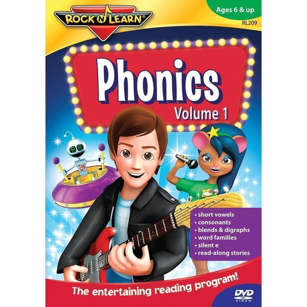 PHONICS VOLUME 1 DVD-Childrens Books & Music-JadeMoghul Inc.