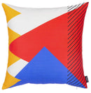 Pillows 18x18 Pillow Covers 18"x18" Memphis Square Printed Decorative Throw Pillow Cover 5571 HomeRoots