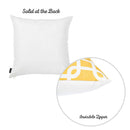 Pillows 18x18Pillow Covers - 18"x18"Yellow Nautica Lattice Decorative Throw Pillow Cover Printed HomeRoots