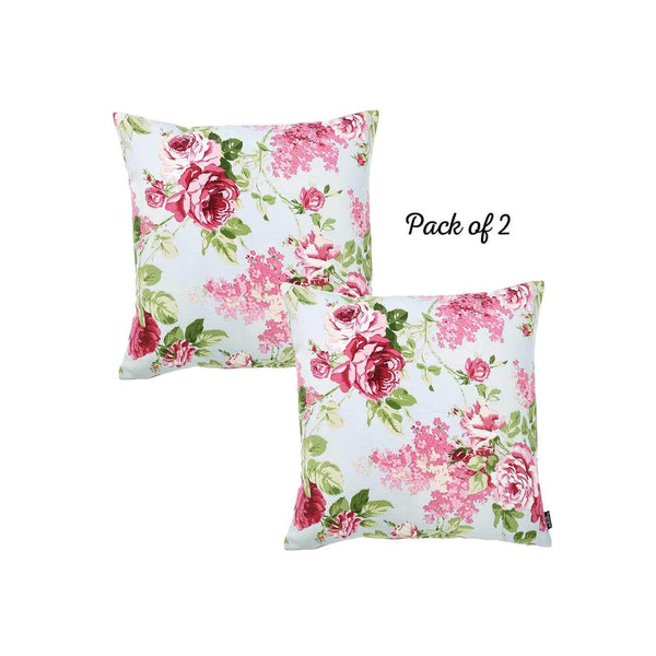 Pillows 20x20 Pillow Covers 20 "x 20" Easy-care Decorative Throw Pillow Case Set Of 2 Pcs Square 5563 HomeRoots
