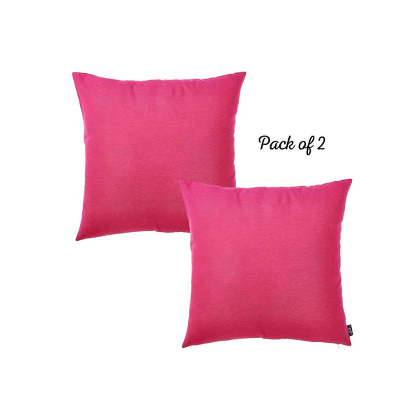 Pillows 20x20 Pillow Covers 20 "x 20" Easy-care Decorative Throw Pillow Case Set Of 2 Pcs Square 5569 HomeRoots